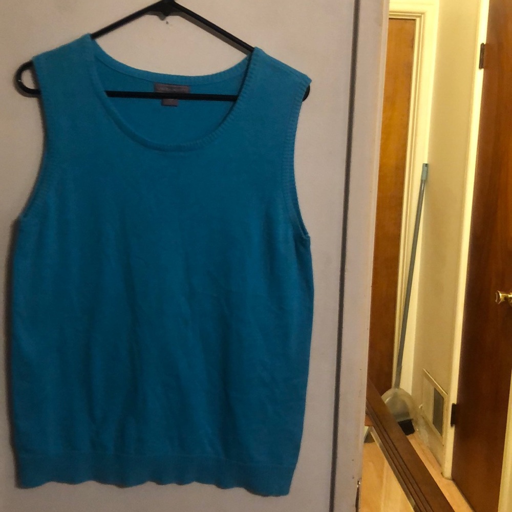 Women preowned Teal Sweater Top Size L